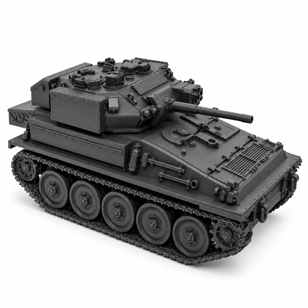 SSMODEL 1/72 1/144 Multi Scale Scorpion FV-101 CVR T UK Tank Resin Model TSS0718 — detail view 5