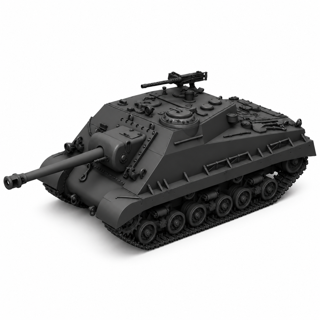 SSMODEL 1/72 1/144 Multi Scale  M114 T4A2E1 "H-ornet" WWII US Tank MODEL TSS0399
