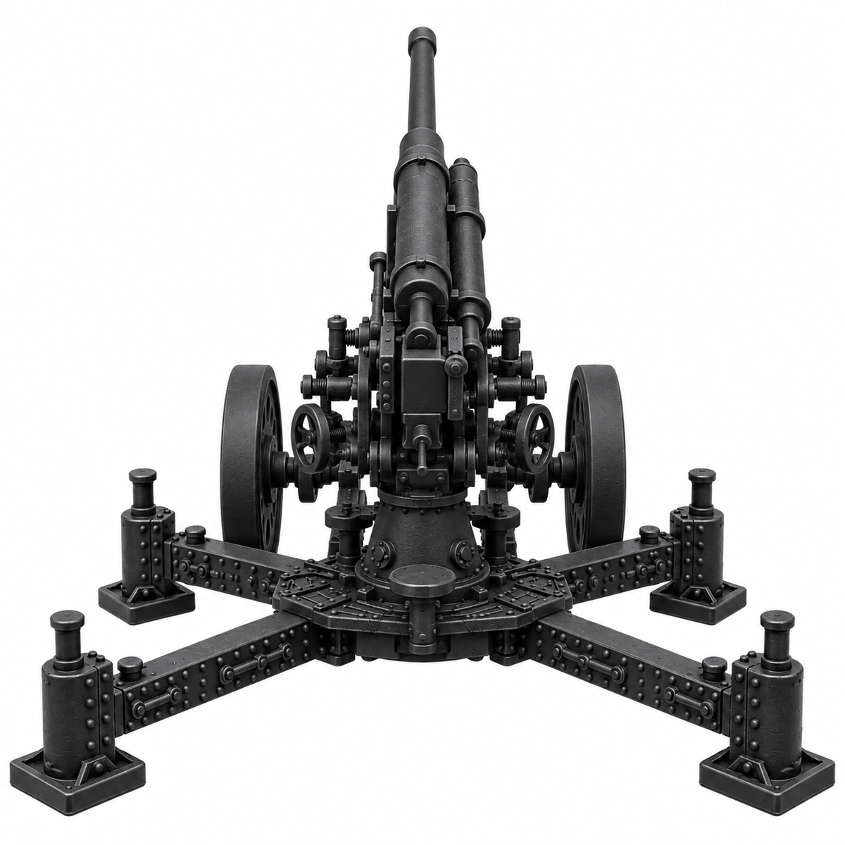 SSMODEL 1/72 1/144 Multi Scale 76mm M1931 3-K Air Defense Tank MODEL kit TSS0011 — detail view 3
