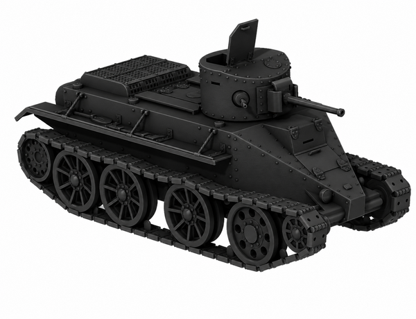 SSMODEL 1/72 1/144 Multi Scale Light BT-2 USSR 1932 Interwar Tank MODEL TSS1152