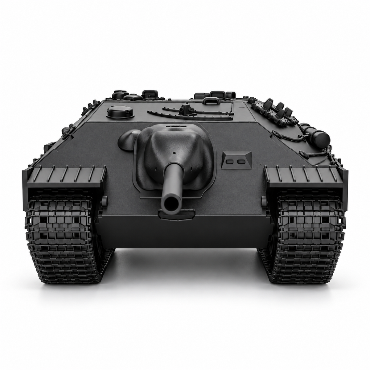SSMODEL 1/72 1/144 Multi-Scale WWII German Jagdpanzer E-25 Resin Model TSS1263 — detail view 2