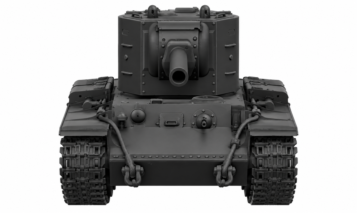 SSMODEL 1/72 1/144 Multi Scale KV-2 Soviet heavy tank resin MODEL kit TSS0137 — scale model kit