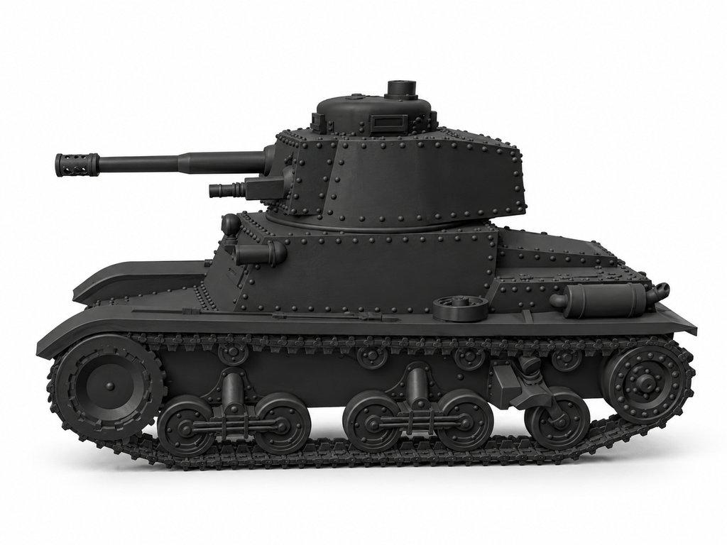 SSMODEL 1/72 1/144 Multi Scale S-I SPO tank Resin Model Kit TSS0277