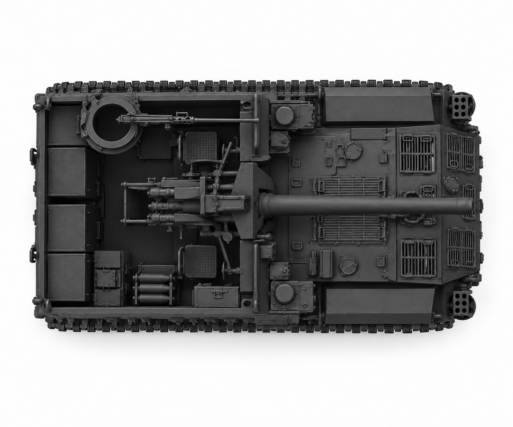 SSMODEL 1/72 1/144 Multi Scale M44 155mm SPH US Germany Tank MODEL kit TSS0668