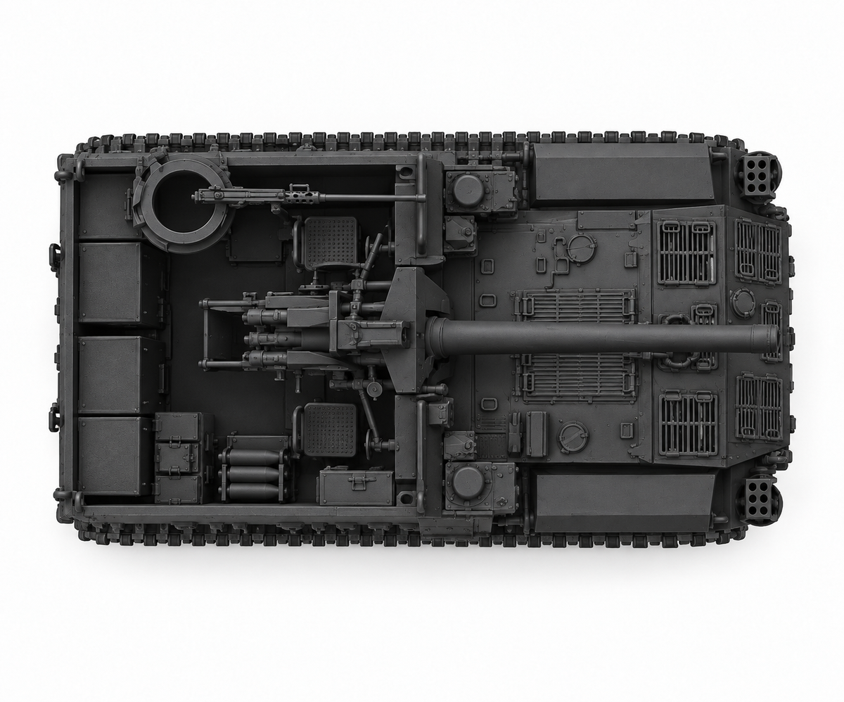 SSMODEL 1/72 1/144 Multi Scale M44 155mm SPH US Germany Tank MODEL kit TSS0668 — detail view 5