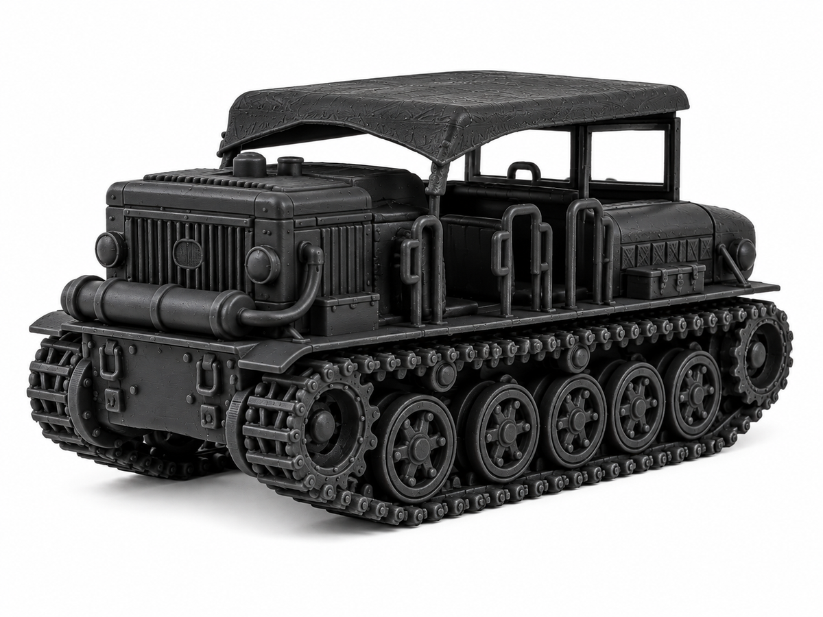SSMODEL 1/72 1/144 Multi Scale Type 98 6t Prime Mover Ro-Ke Tank MODEL TSS1116 — detail view 5
