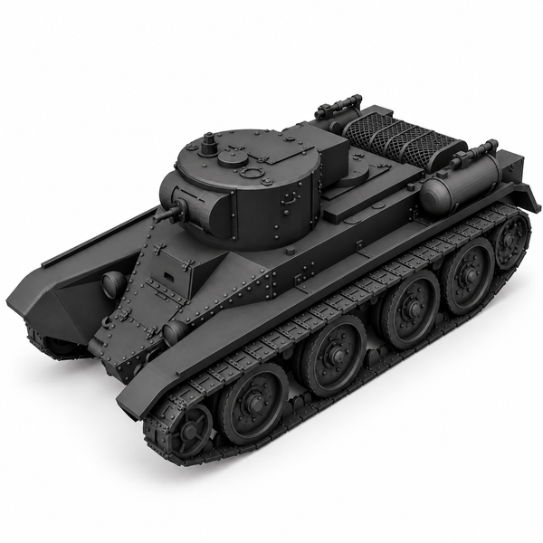 SSMODEL 1/72 1/144 Multi Scale  KhBT-5 Tank Resin MODEL TSS0574
