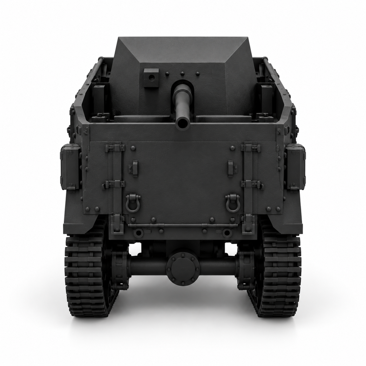 SSMODEL 1/72 1/144 Multi Scale T48 Gun Motor Carriage Su57 USA MODEL KIT TSS0979 — detail view 4