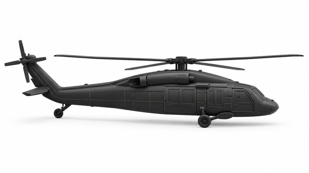 SSMODEL 1/72 1/144 Helicopter UH-60 Black Hawk US Resin Model Kit RSS0059
