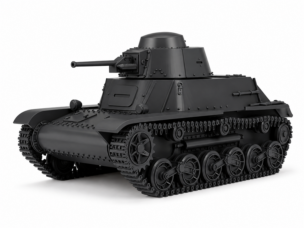 SSMODEL 1/72 1/144 Multi Scale Type 98 Ke-Ni Light Tank Resin MODEL kit TSS1400