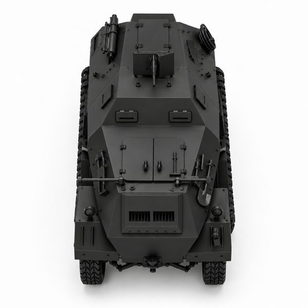 SSMODEL 1/72 1/144 Half-track Sd.Kfz.8 DB10 Gepanzerte 12t Resin MODEL TSS0945