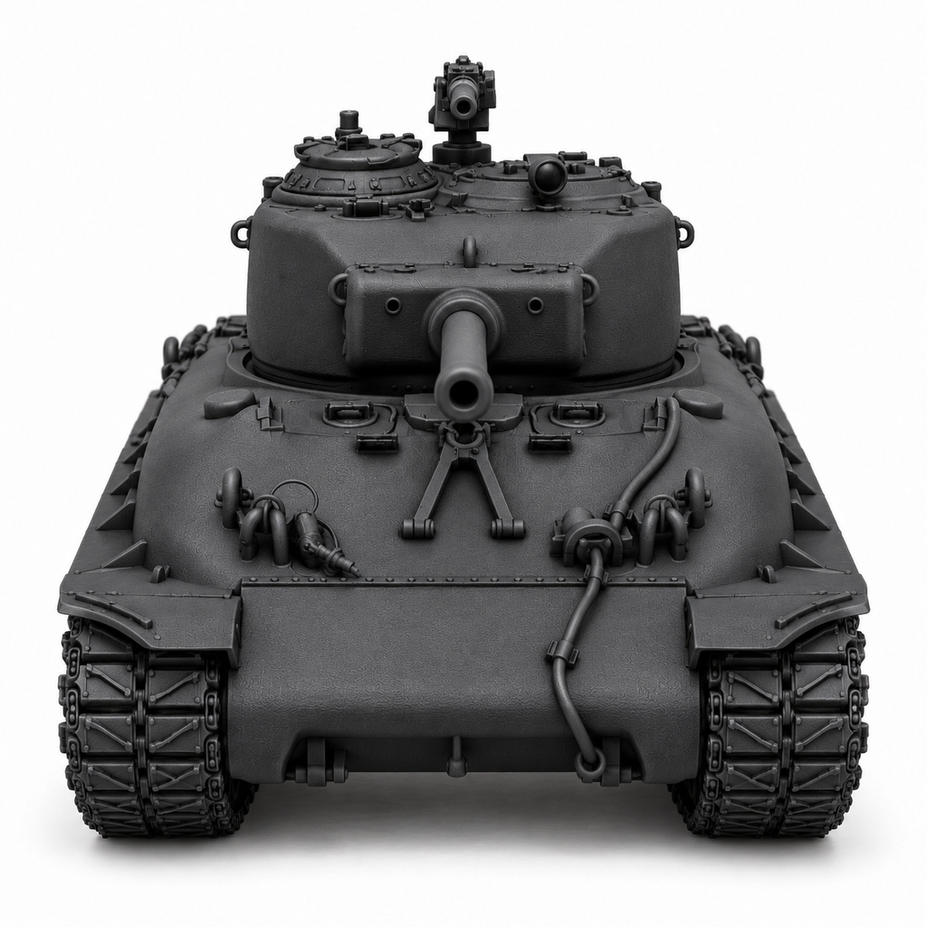 SSMODEL 1/72 1/144 Multi-Scale M4A1 76W HVSS Sherman US WWII Tank MODEL TSS0207