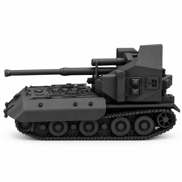 SSMODEL 1/72 1/144 Multi Scale Waffentrager E-100 tank Resin MODEL KIT TSS0504