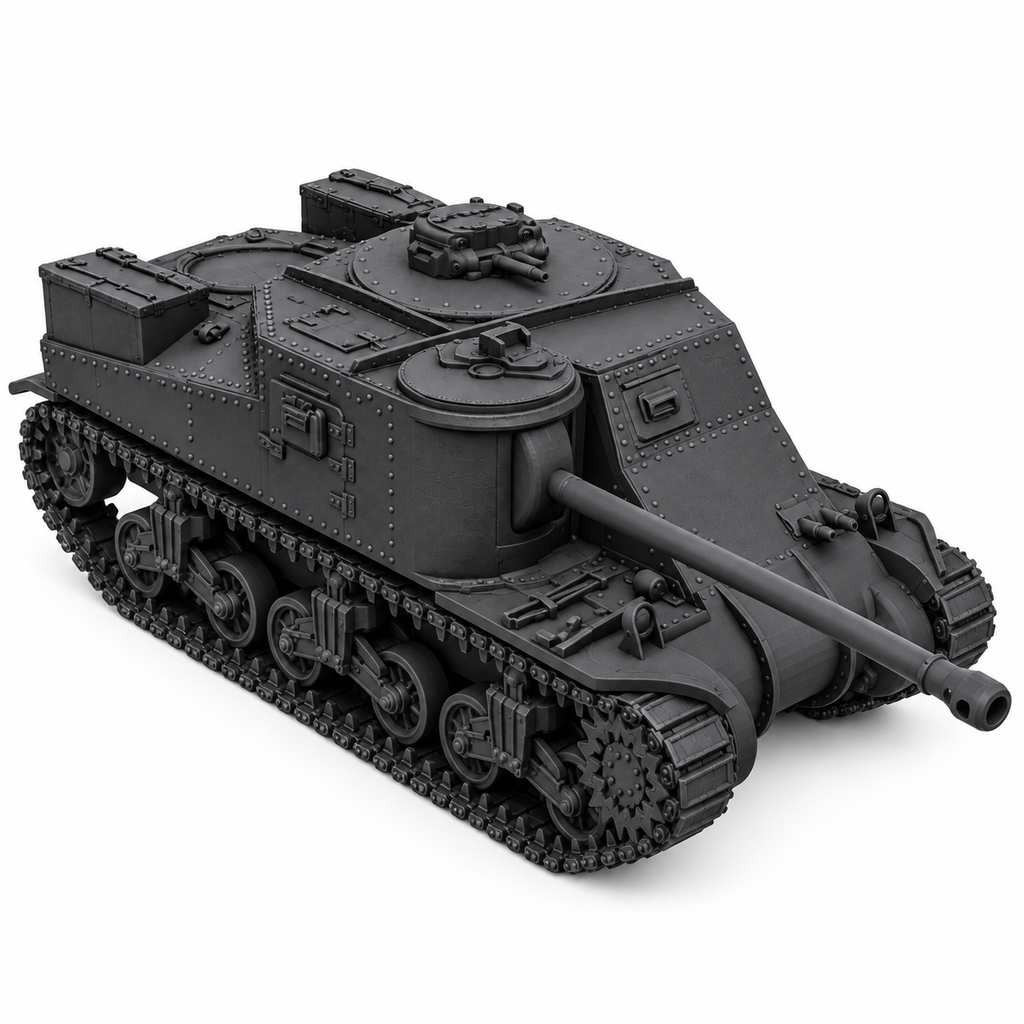 SSMODEL 1/72 1/144 Multi Scale M3 Lancer Tank Resin Model Kit  TSS0528