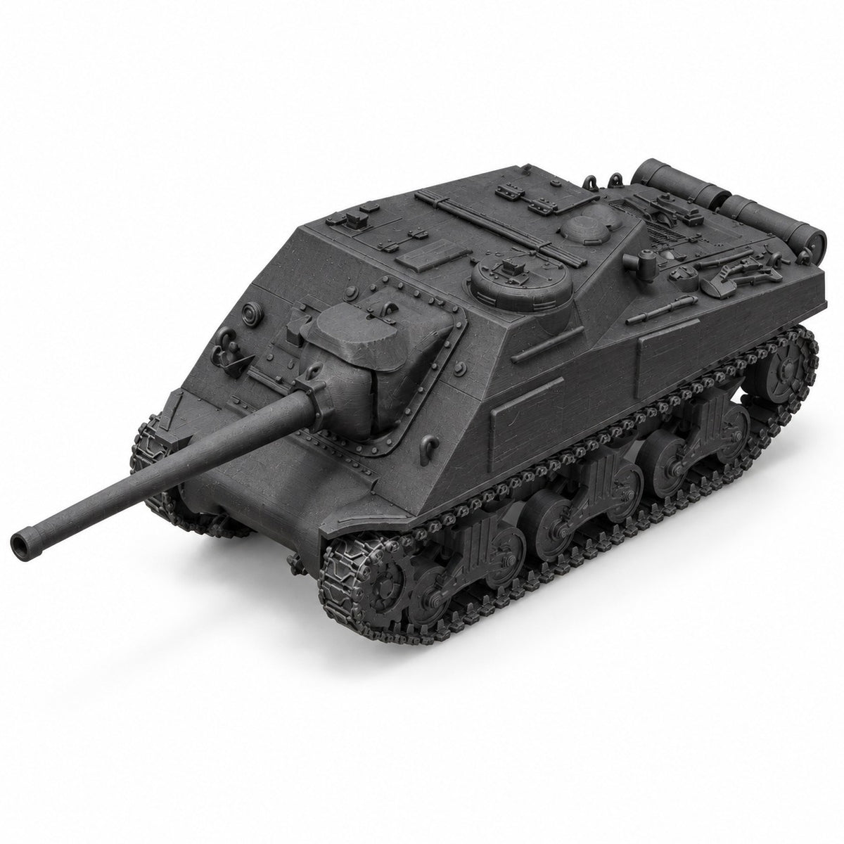 SSMODEL 1/72 1/144 Multi Scale SU-85i Soviet fictional medium tank MODEL TSS0484 — detail view 2