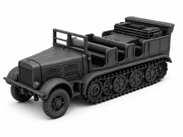 SSMODEL 1/72 1/144 Multi Scale Breda61 Artillery Tractor Italy MODEL KIT TSS1471