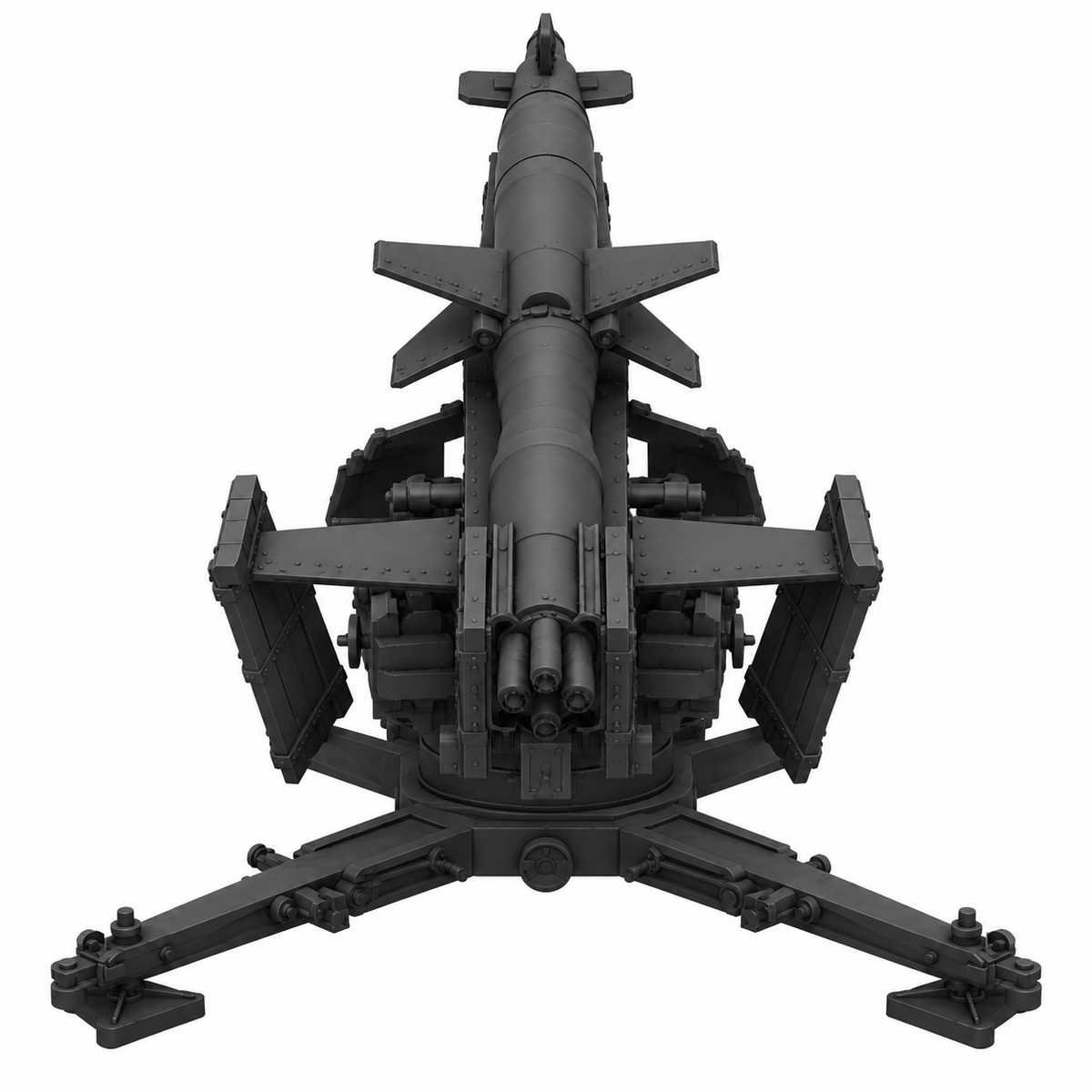 SSMODEL 1/72 1/144 Rheintochter R1 German AA-missile Resin MODEL KIT TSS0441 — detail view 2