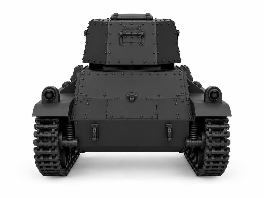 SSMODEL 1/72 1/144 Multi Scale Vickers Light Dutchman M1936 Tank MODEL TSS1190