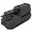 SSMODEL 1/72 1/144 Multi Scale SU-14-2 Tank Resin MODEL KIT TSS0518