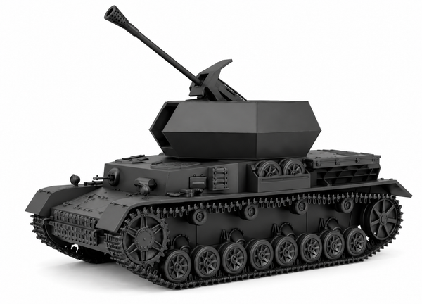 SSMODEL 1/72 1/144 Flakpanzer IV Ostwind 3.7cm Flak 43 Tank Resin MODEL TSS1486