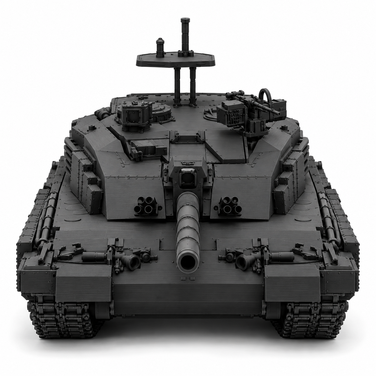 SSMODEL 1/72 1/144 Multi Scale Challenger 2 TES British modern MBT Model TSS0455 — detail view 2