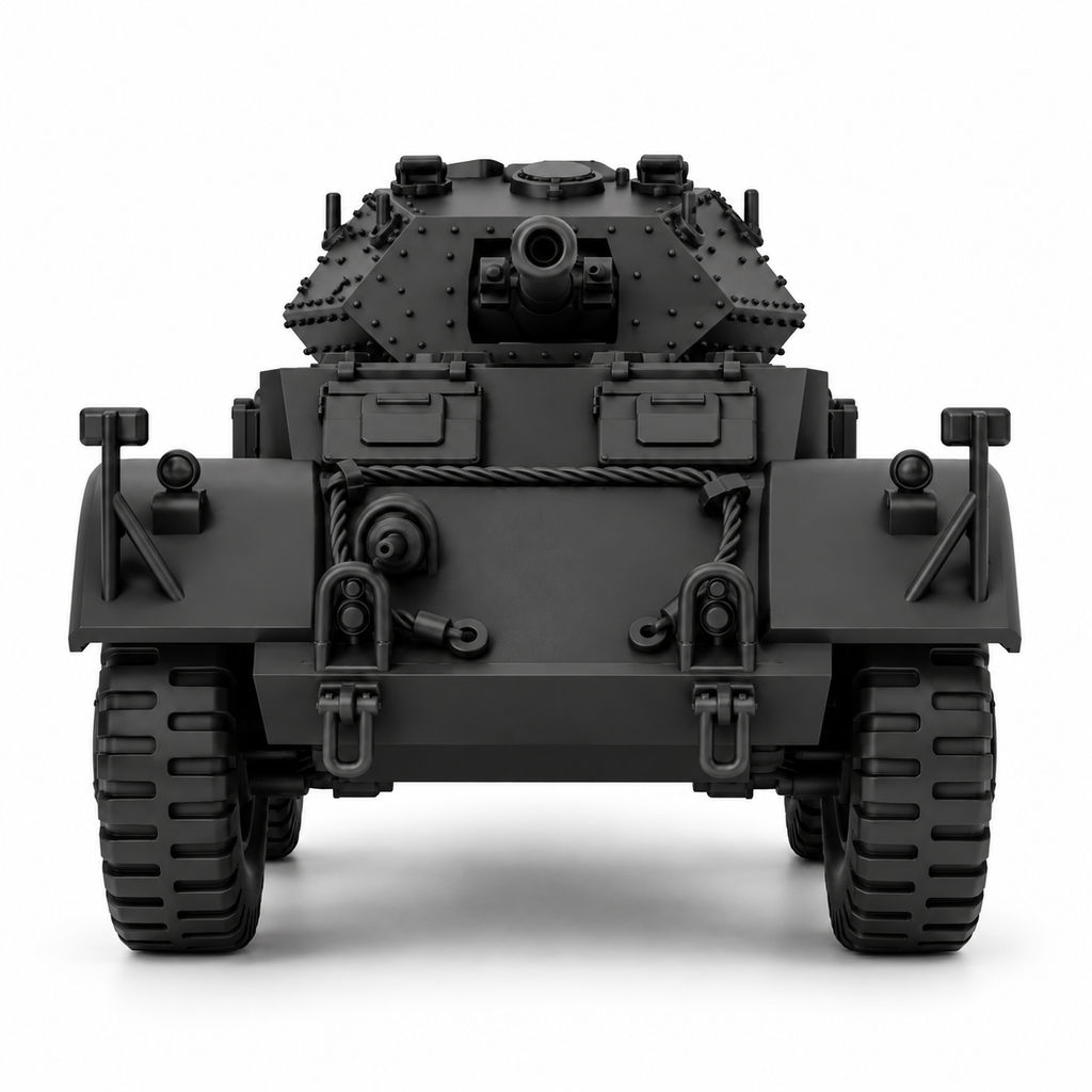 SSMODEL 1/72 1/144 Multi Scale T17E1 Staghound Mk.III Resin MODEL KIT TSS0974