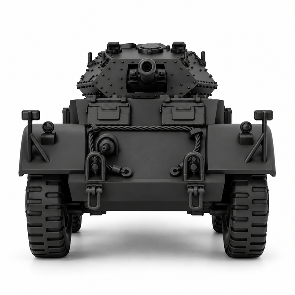 SSMODEL 1/72 1/144 Multi Scale T17E1 Staghound Mk.III Resin MODEL KIT TSS0974