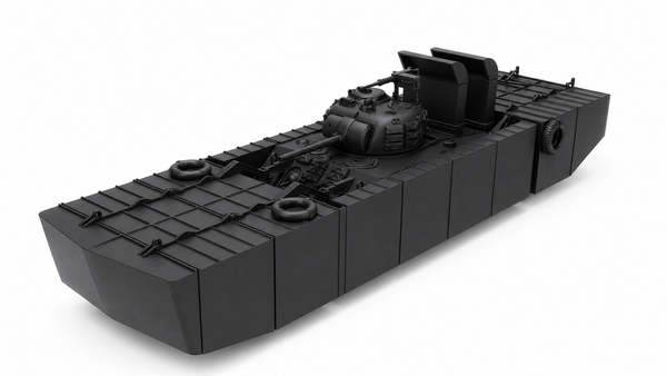 SSMODEL 1/72 1/144 Sherman M4 with the T6 Flotation device tMODEL kit TSS0694