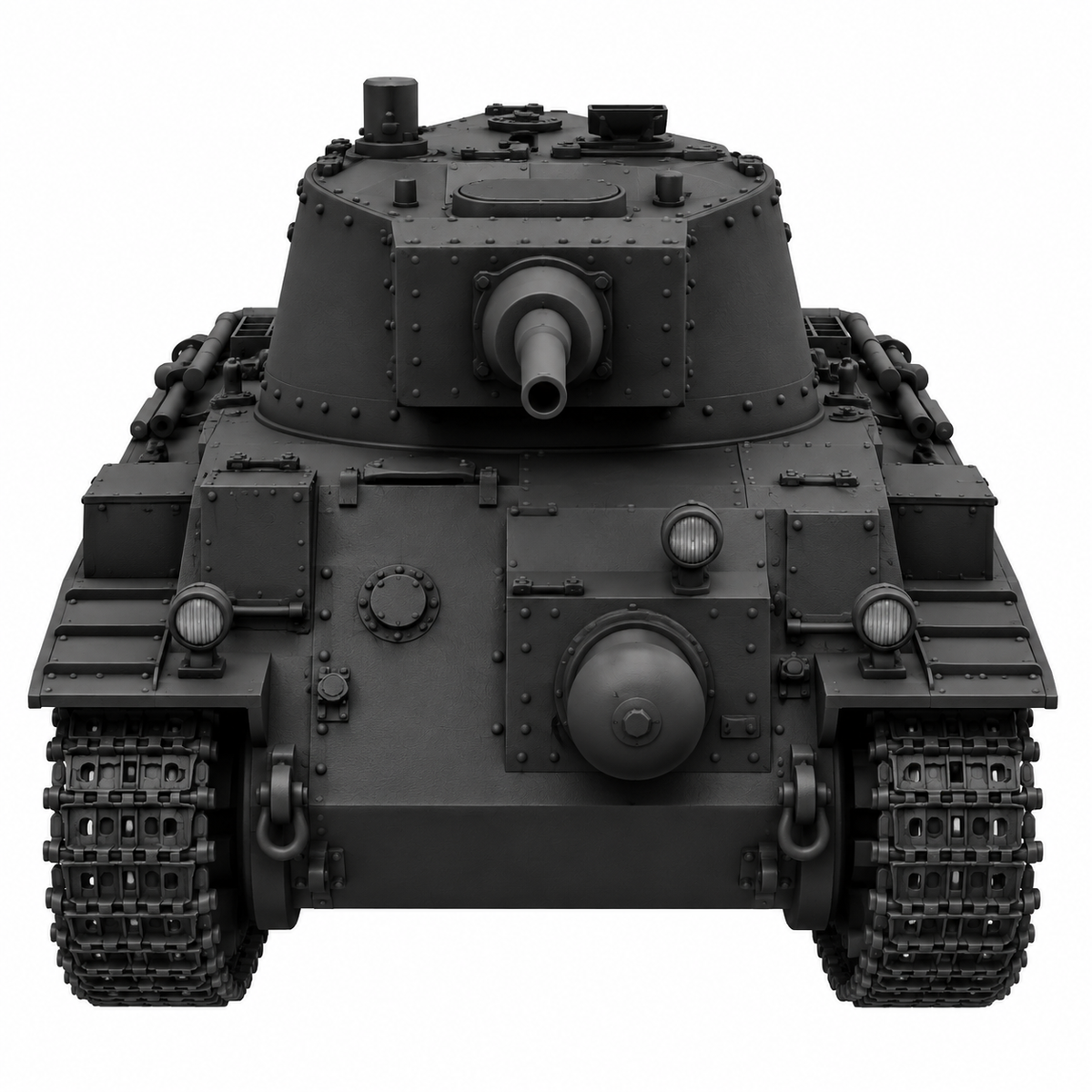 SSMODEL 1/72 1/144 Multi Scale 10TP Tank Resin Model Kit TSS0548 — detail view 2
