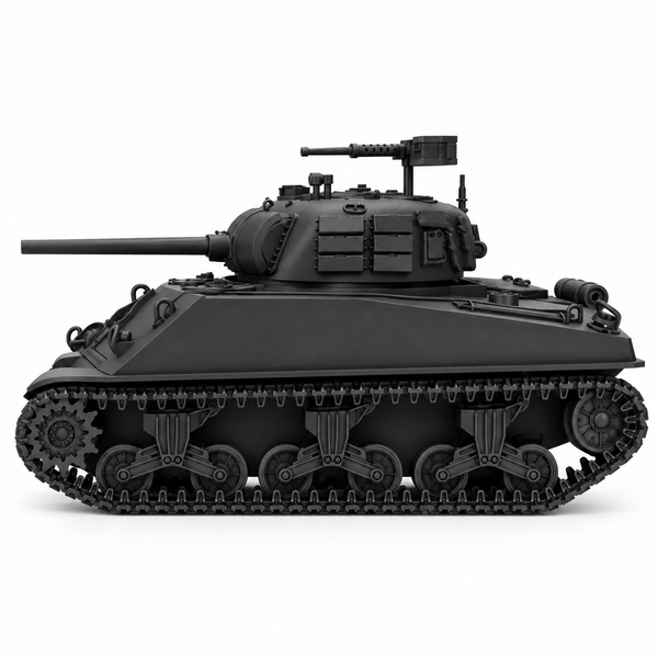 SSMODEL 1/72 1/144 Multi Scale Sherman M4A3 75mm US Resin MODEL KIT TSS0954