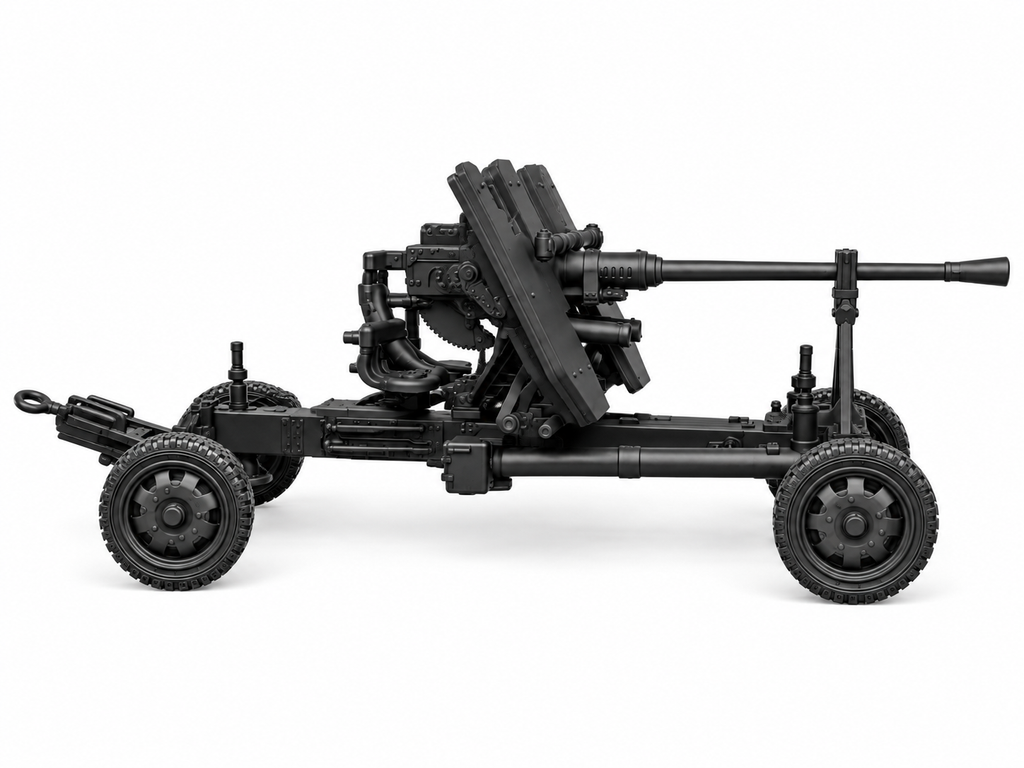 SSMODEL 1/72 1/144 Multi Scale Bofors 40mm anti-aircraft Wz.36 MODEL KIT TSS1468