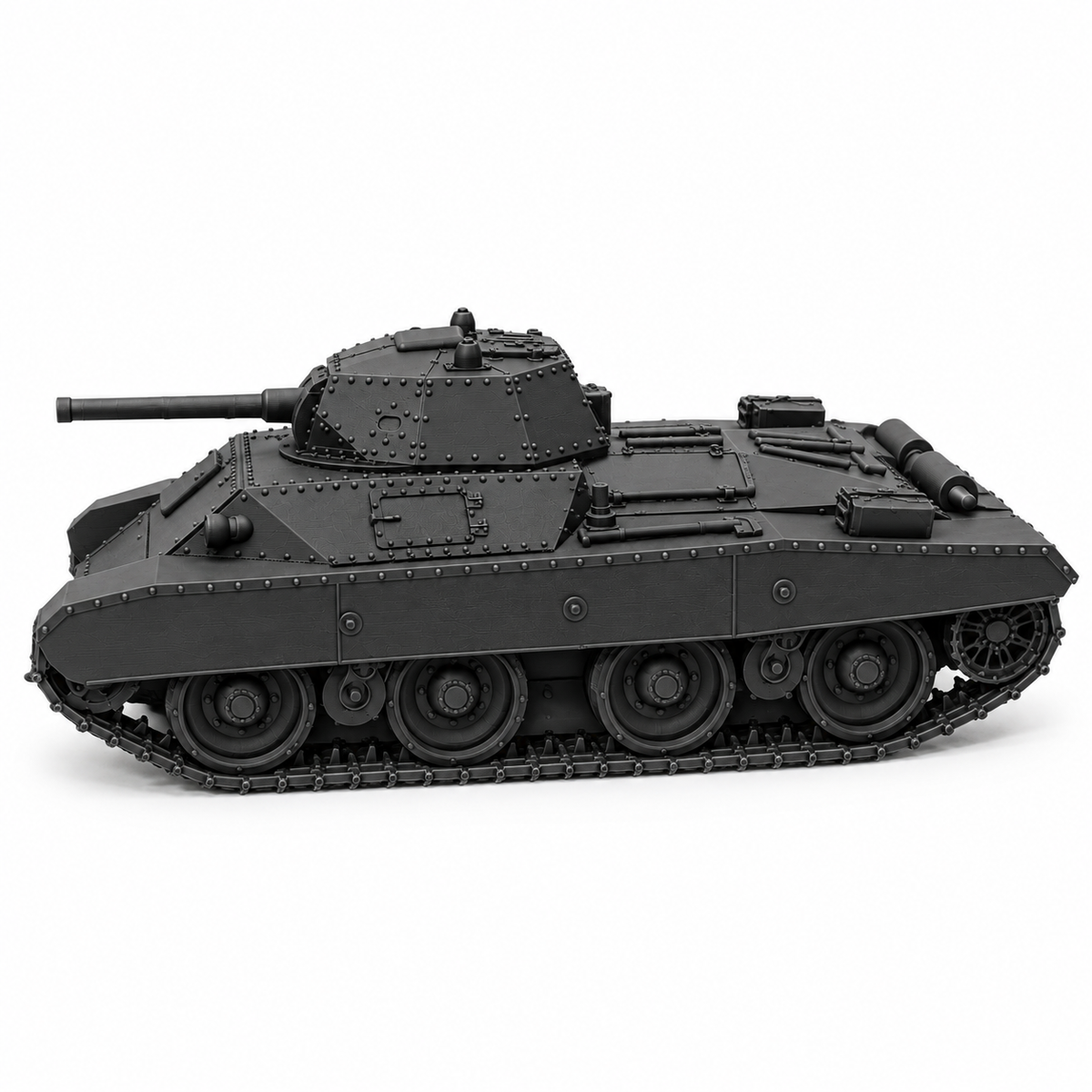 SSMODEL 1/72 1/144 P43 ter Italian fictional heavy tank Resin Model Kit TSS0266 — detail view 3