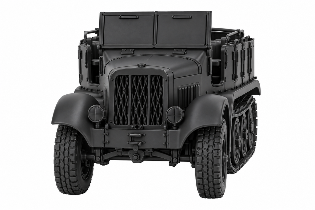 SSMODEL 1/72 1/144 Half-track Sd.Kfz.6 Zugkraftwagen 5t Resin MODEL KIT TSS0941
