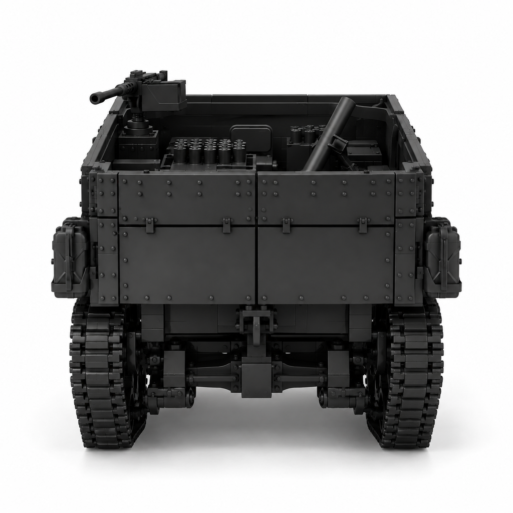 SSMODEL 1/72 1/144 M4 Half-track Mortar Carrier US Resin MODEL KIT TSS1506