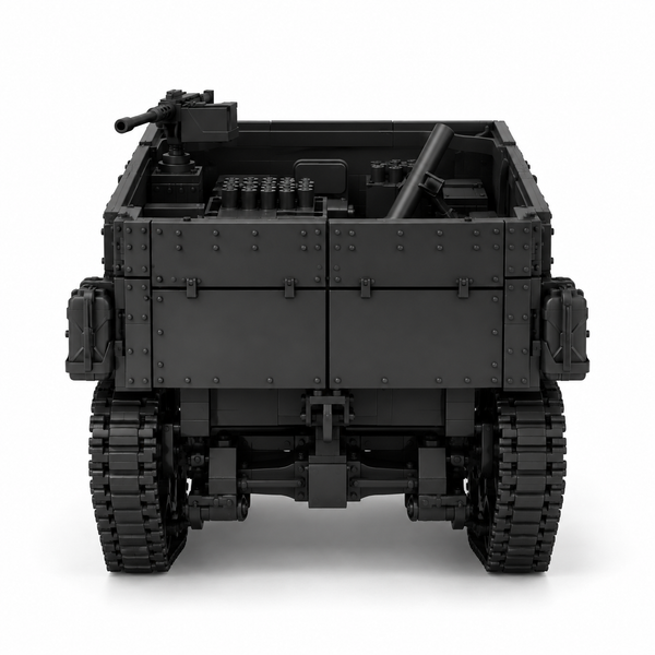 SSMODEL 1/72 1/144 M4 Half-track Mortar Carrier US Resin MODEL KIT TSS1506