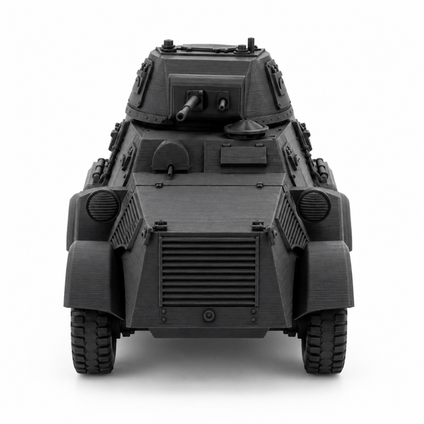 SSMODEL 1/72 1/144 WWII Swedish L-180 Pansarbil m/41 Armored Car Model TSS1275