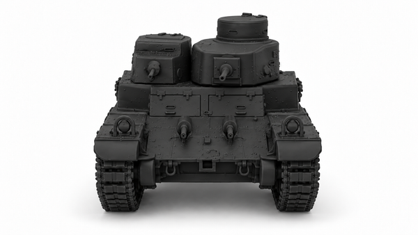 SSMODEL 1/72 1/144 Multi Scale Light Tank M2A2 US WW2 Tank MODEL kit TSS1154