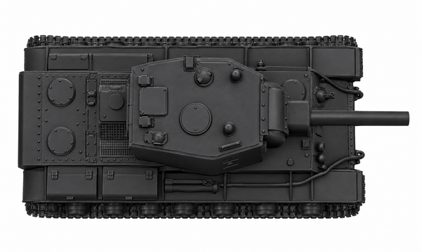 SSMODEL 1/72 1/144 Multi Scale KV-2 Soviet heavy tank resin MODEL kit TSS0137