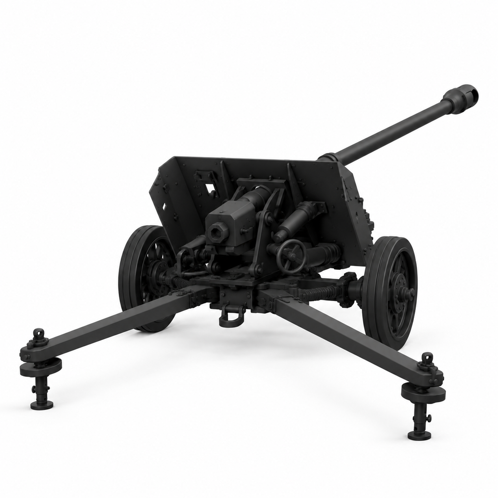 SSMODEL 1/72 1/144 Multi Scale 88mm anti-tank Pak 43 Germany Resin MODEL TSS1444