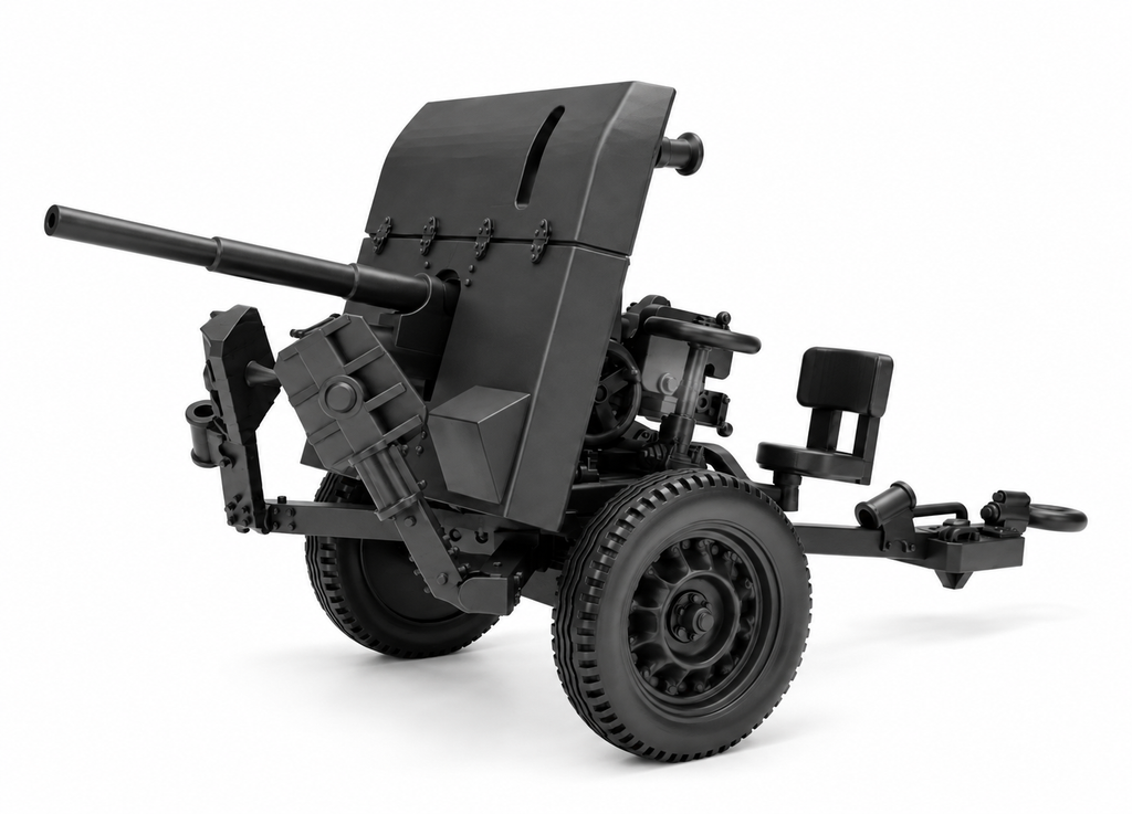 SSMODEL 1/72 1/144 Ordnance QF 2-Pounder AT UK Resin MODEL KIT TSS1512