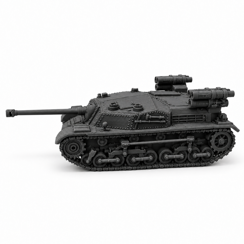 SSMODEL 1/72 1/144 Multi Scale 43M Zrinuy Sorozatveto Tank Resin Model TSS0745