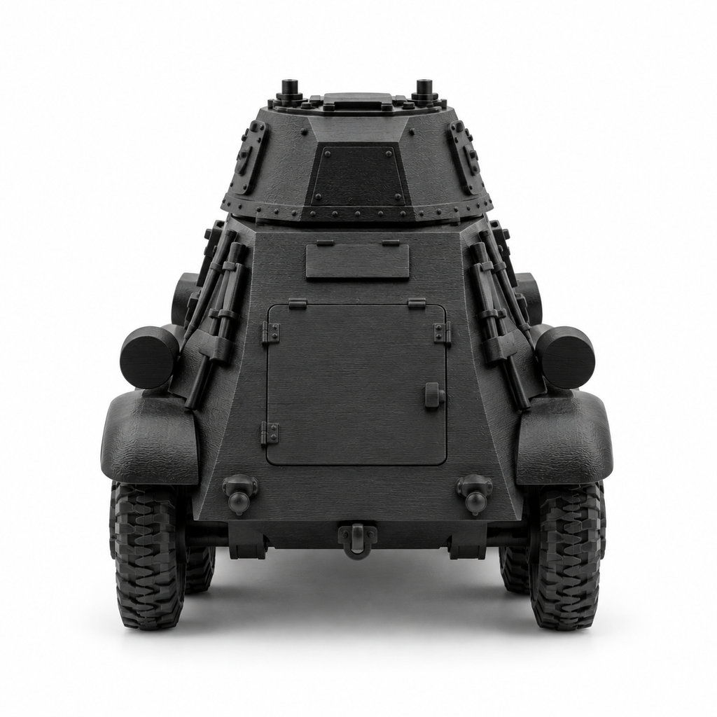 SSMODEL 1/72 1/144 Multi-Scale WWII Swedish L-181 Armored Car Model Kit TSS1276