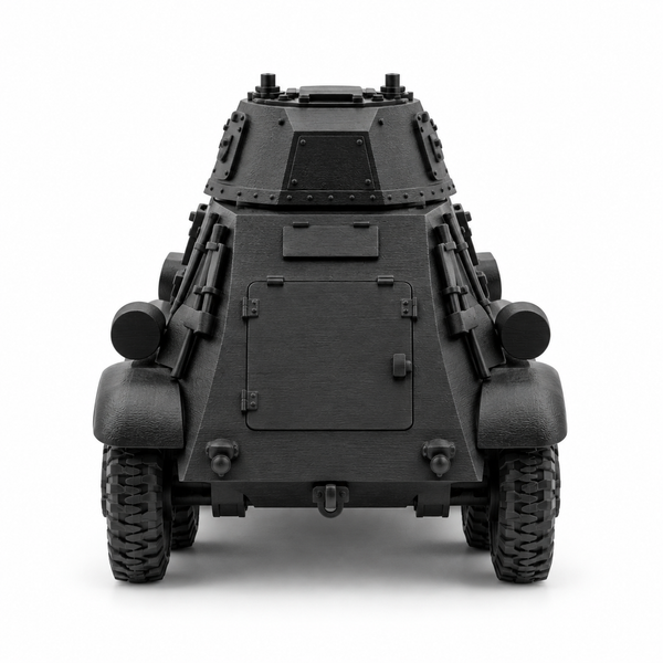SSMODEL 1/72 1/144 Multi-Scale WWII Swedish L-181 Armored Car Model Kit TSS1276