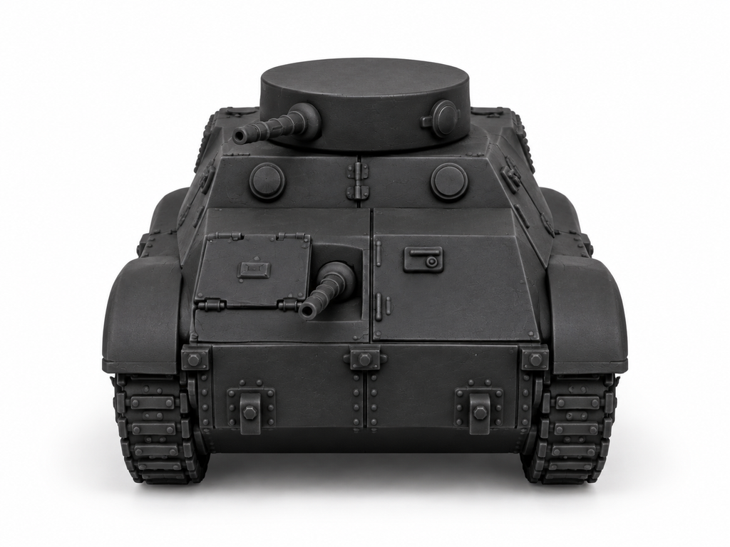 SSMODEL 1/72 1/144 Multi Scale Trubia Naval Spanish Civil War Tank MODEL TSS0628