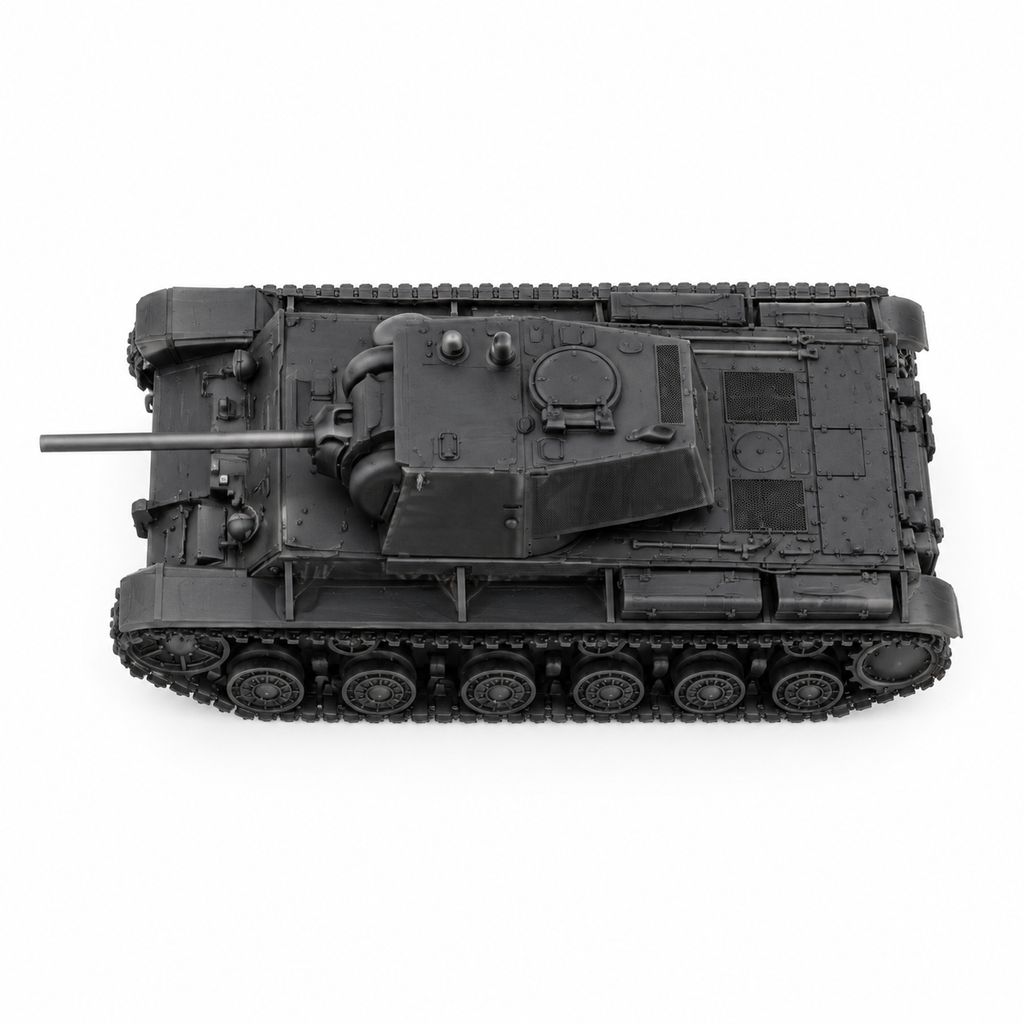 SSMODEL 1/72 1/144 Multi-Scale Soviet KV-1 Heavy Tank Resin Model Kit TSS1270