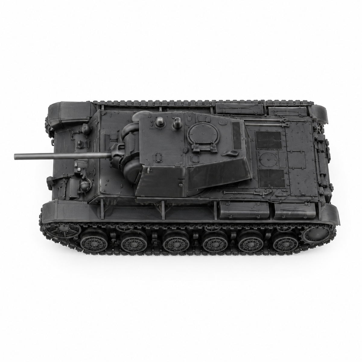 SSMODEL 1/72 1/144 Multi-Scale Soviet KV-1 Heavy Tank Resin Model Kit TSS1270 — detail view 5