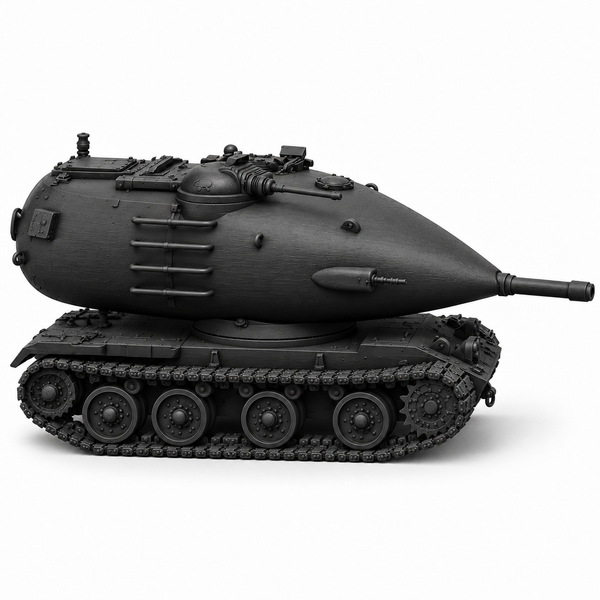 SSMODEL1/72 1/144  Multi-Scale TV-8 US Concept Tank Resin MODEL KIT TSS0226