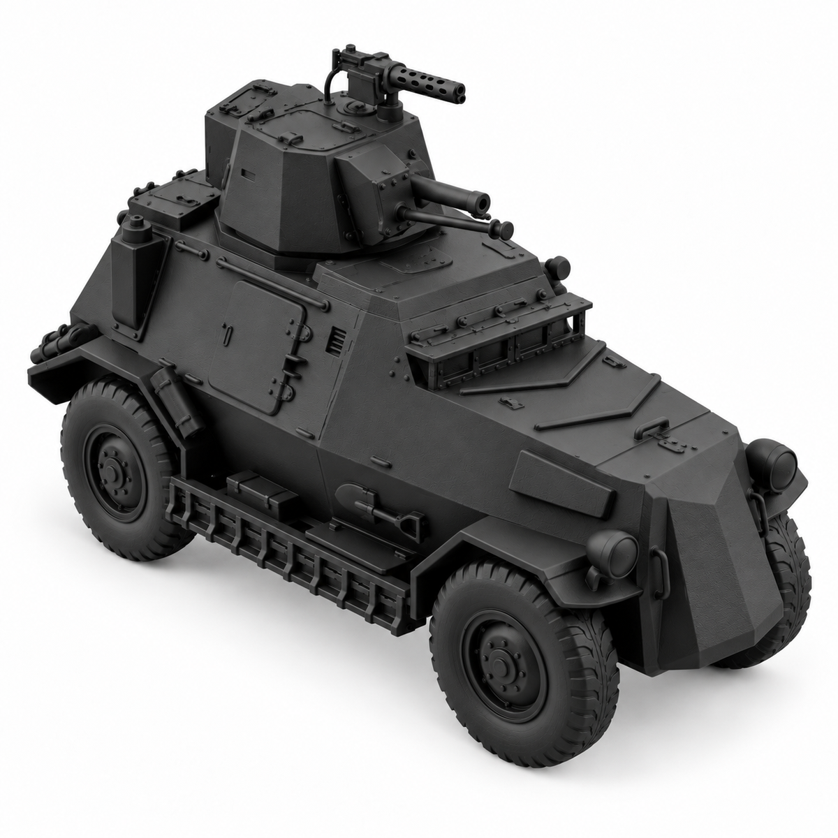 SSMODEL 1/72 1/144 WW2 Marmon-Herrington Mk.III Armored Car Resin Model TSS0892 — detail view 3