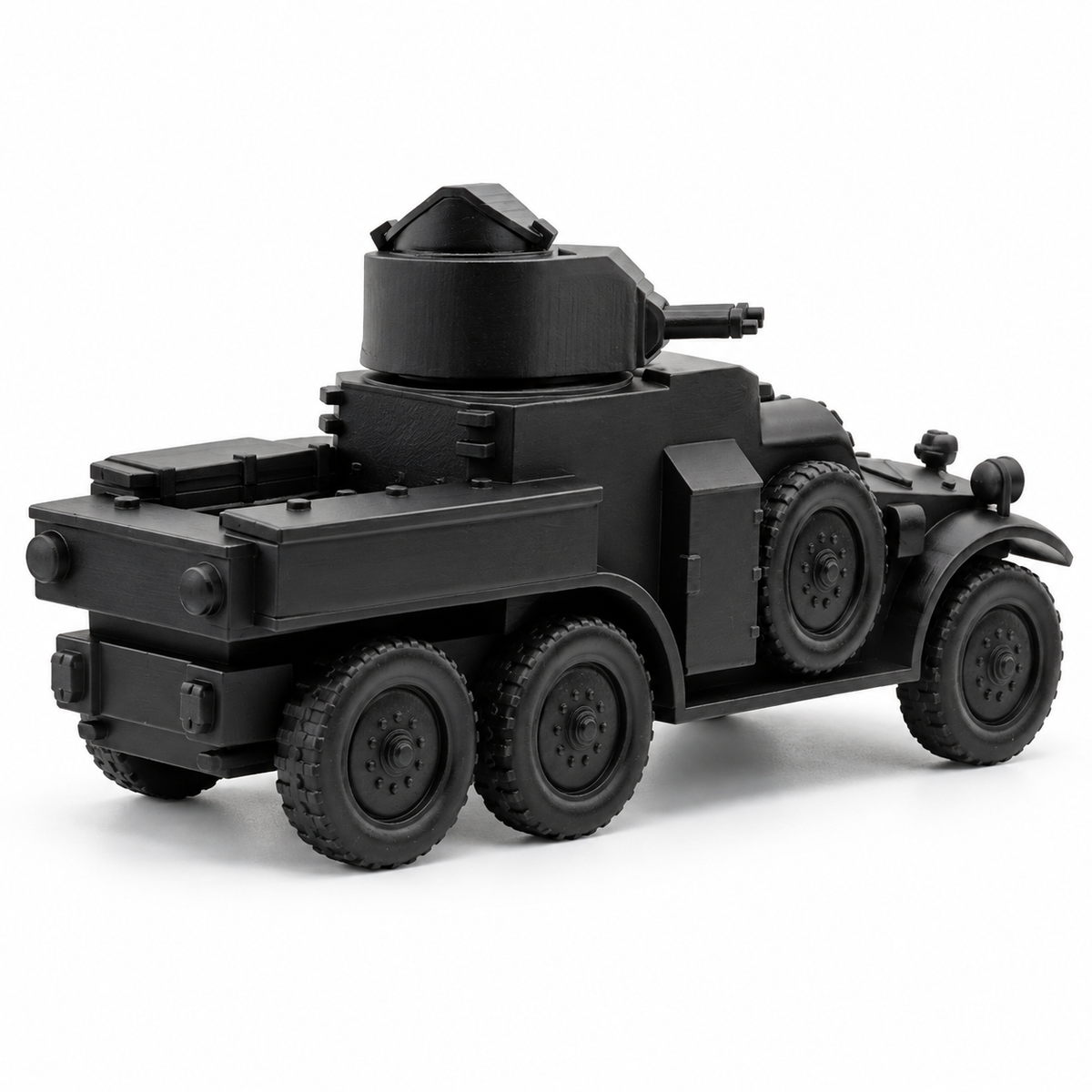 SSMODEL 1/72 1/144 Multi-Scale WWII British 6x4 Armoured Car Resin Model TSS1273 — detail view 4
