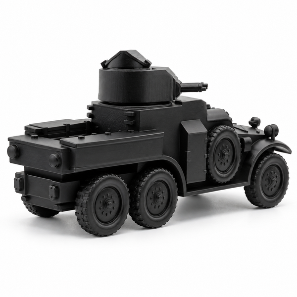 SSMODEL 1/72 1/144 Multi-Scale WWII British 6x4 Armoured Car Resin Model TSS1273